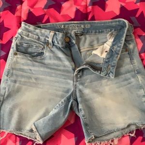 AE Denim Midi shorts